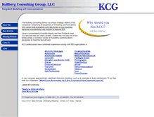 Tablet Screenshot of kullbergconsultinggroup.com